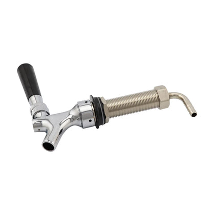 Chrom Poliert UNS Typ Fassbier Wasserhahn mit 92,5mm Lange Schaft Combo Kit Kegerator Tap Hause brauen Bar Wein werkzeuge