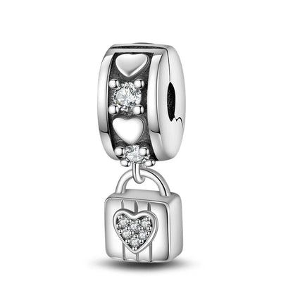 Heißer Verkauf Charms Perlen 925 Sterling Silber Farbe Bogen Kreuz Lebensbaum Perlen Fit DIY Original Armreif Charme Anhänger Schmuck
