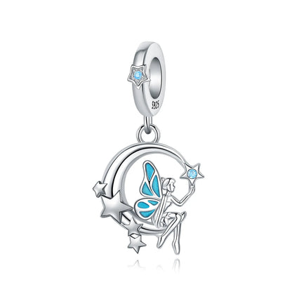 Original S925 Sterling Silber Märchen Der Nussknacker Charms Perlen Fit Armbänder Halskette DIY Party Geschenke Schmuck Zubehör