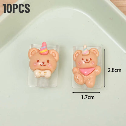 Cartoon Nette Kabel Wickler Für Samsung Xiaomi Huawei Android Handys Tablet Ladegerät Datenkabel Organizer Kunststoff Schutz Abdeckung