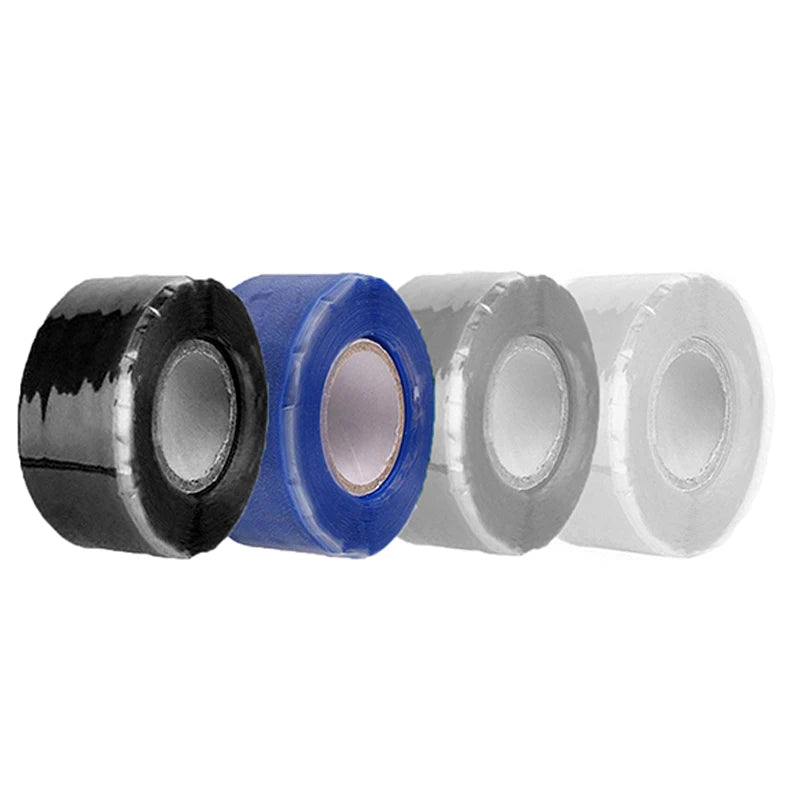 1–4 Stück wasserdichtes, selbstverschmelzendes Silikonband für die Reparatur von Rohrlecks – hochelastisches, selbstklebendes wasserdichtes Klebeband für Lecks Flex