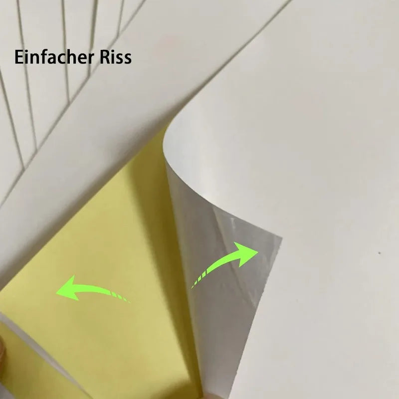 12 Stück transparente doppelseitige Klebebandbögen zum Basteln, Heimdekorationsband, A4-Format, superstarke Klebebandbögen