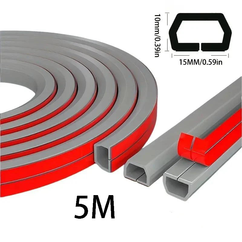 1 Rolle 300 cm Kabelmanagement-Hülle - Selbstklebende PVC-Kabelabdeckung für Wand & Boden, Isolierte Kabelabdeckung