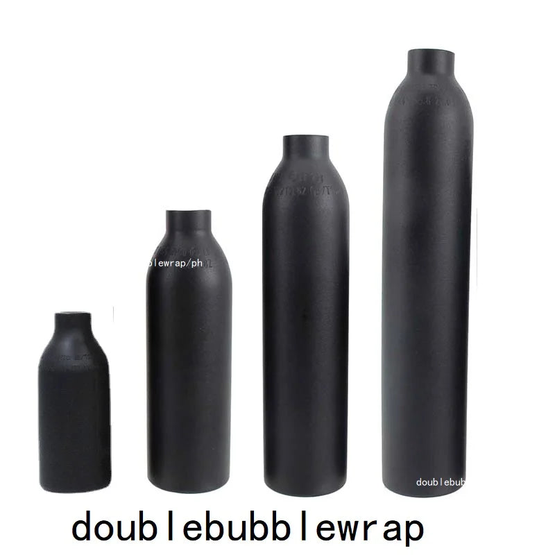 0,22 L-0,5 L Aluminium Flasche Tank 4500 PSI Tank Zylinder Tauchen Aquarium Pflanze CO2 Tank Tauch Sauerstoff Tank gewinde M18 * 1,5