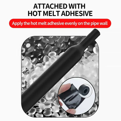 100 m/10m antike Schrumpf schlauch mit Kleber Poly olefin schrumpfen verschiedene Schrumpf schlauch Draht Kabels ch lauch 4mm-32mm
