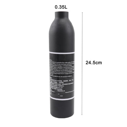 4500Psi Aluminium CO2 Zylinder Aquarium Lufttank M18x1,5 Gewinde Hochdruck 300bar Zylinder Sauerstoff Gas Flasche Fülltank