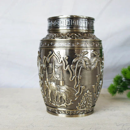Pet memorial urns, pet memorial urns, metal pet urns, puppy burial box, human ashes, casket decoration, new