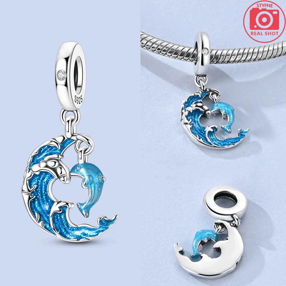 Echt Silber S925 Perlen Für Immer Freund Liebe Stern Charms Fit Original Armband DIY Perle für Frauen Schmuck Feine Geschenk Original