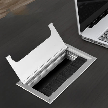 Draht Loch Abdeckung Outlet Port Tisch Computer PC Schreibtisch Platz Kabel Tülle Linie Halter Aluminium Legierung Kabel Organisieren Loch Abdeckung