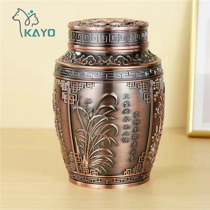 Container for ashes, coffin box, urns for human ashes, pet memorial keepsake, metal urns, urns for cremation, urns for small animals, burial