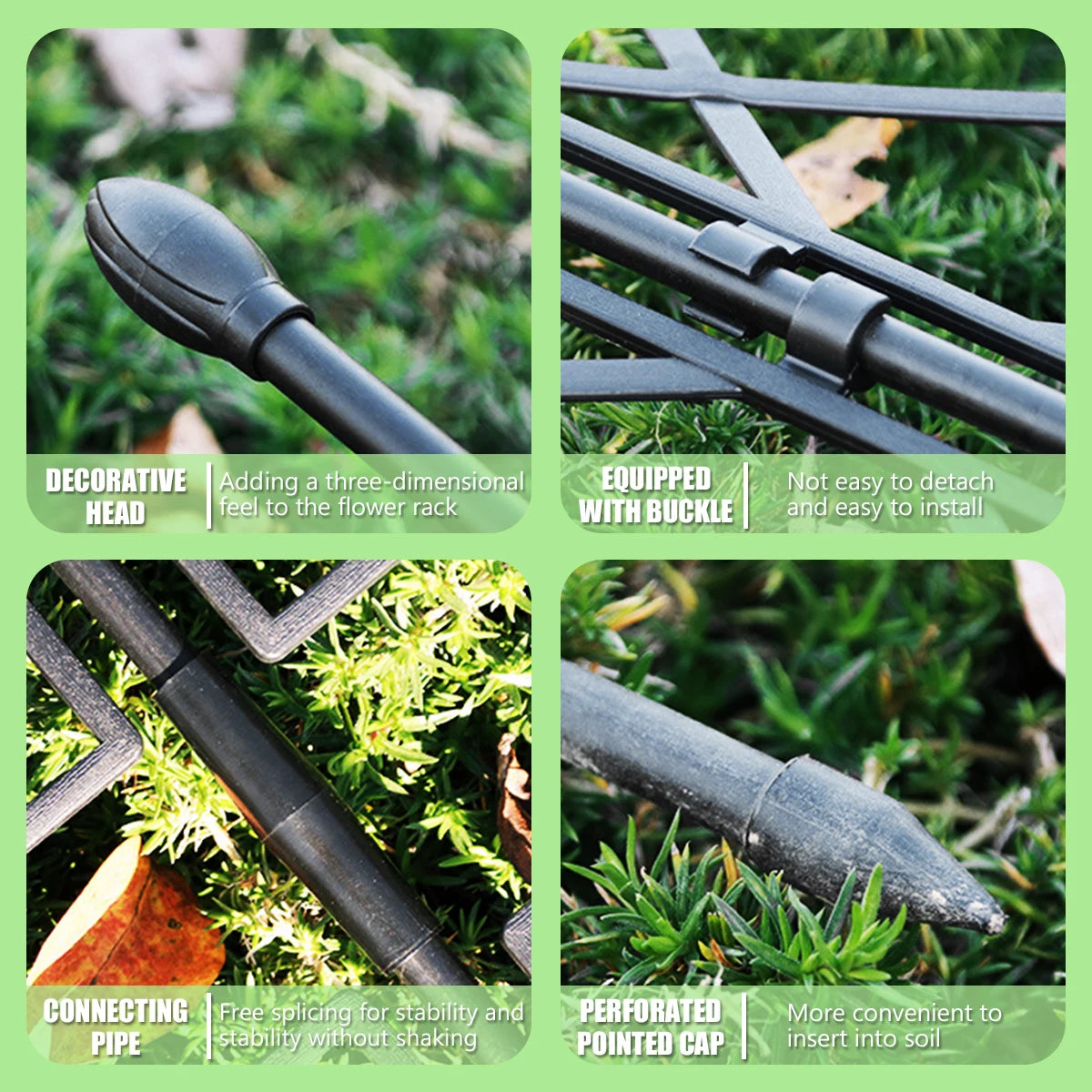 Garten pflanze Gitter rahmen robuste Pflanzen unterstützung Pfähle im Freien multifunktion ale DIY Garten gitter für Kletter pflanzen dekorativ