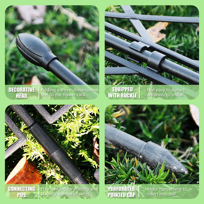 Garten pflanze Gitter rahmen robuste Pflanzen unterstützung Pfähle im Freien multifunktion ale DIY Garten gitter für Kletter pflanzen dekorativ