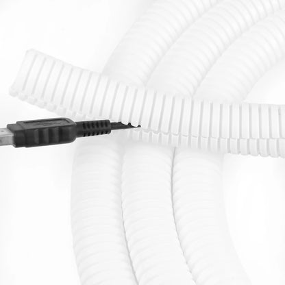 2/5/10M 8 Farben AD 7,5~34,5mm PP Wellrohr Kunststoffrohr für Auto-Kabel Motorrad-Motor Elektrokabel-Schutz Kabelschutzrohr