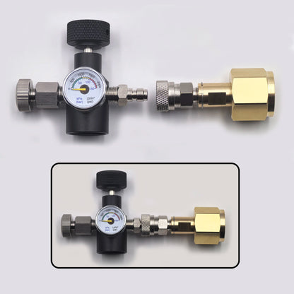 Neue Funken Soda Wasser Maker Kohlendioxid Zylinder Tank Füllstation Flasche CO2 Nachfüllen Adapter Stecker