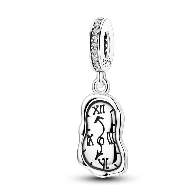 Charms aus 925er-Sterlingsilber, Flugzeug, Reisepass, Elefant, Perlenanhänger, passend für Original-Armbänder, für Frauen, Geburtstag, Modeschmuck, Geschenk