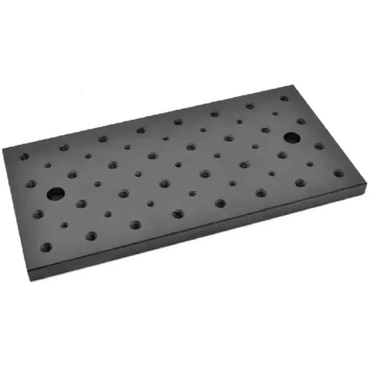 【ELEKTRONIK-ZUBEHÖR】Optische Flachplatte M4M6 Gewindete Protoboard-Plattform Experimentelle Vibrationsisolations-Arbeitsplattform Wabenstruktur B