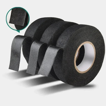 15–60 m elektrisch isolierendes Klebeband, hitzebeständiges Kabelbaum-Klebeband, Kabelbaum-Schutz für Autokabelbäume, wasserdichtes Klebeband, 9–50 mm