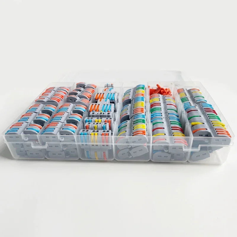 Schnelle elektrische stecker universal kompakte push-in leiter spl verdrahtung kabel stecker stumpf klemmen block AWG28-12