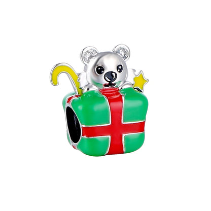Tier-Serie, 925er-Sterlingsilber, Qualle, Pfau, Schildkröte, Kaninchen, Frosch, Charm, passend für DIY-Armbänder, Halsketten, Geschenke für Kinder