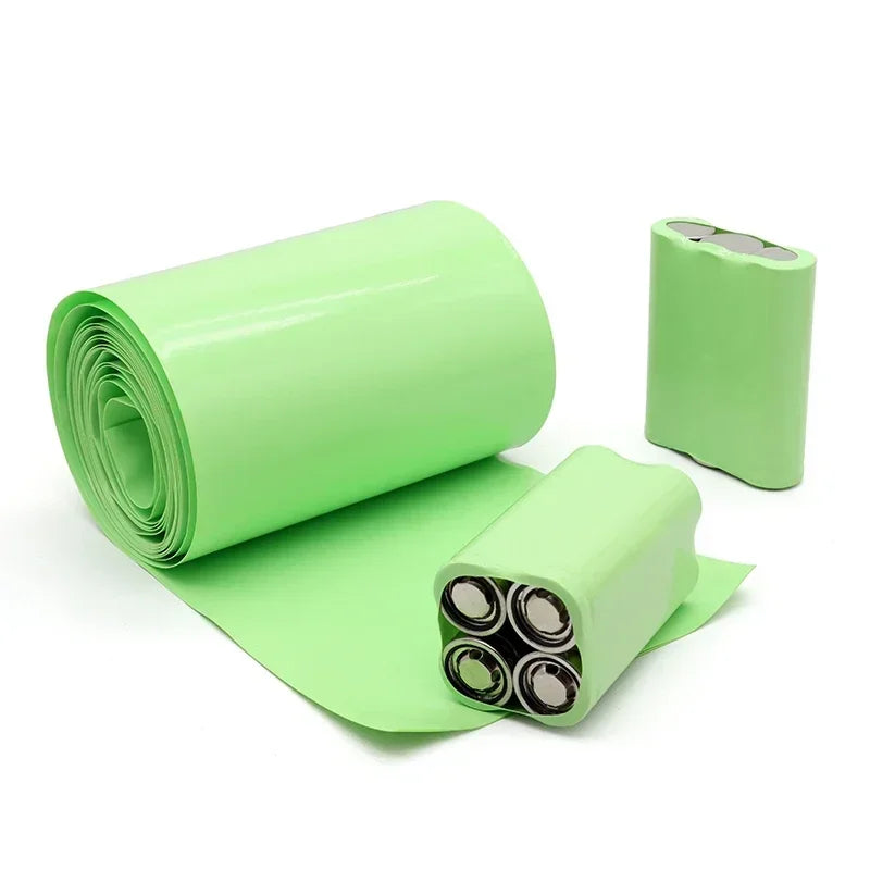 2m 103 PVC-Schrumpf schlauch breite 17mm ~ mm Batterie verpackungen Packung isolierte Lithiumgehäuse-Kabelhülsen-Schrumpf folien verpackung
