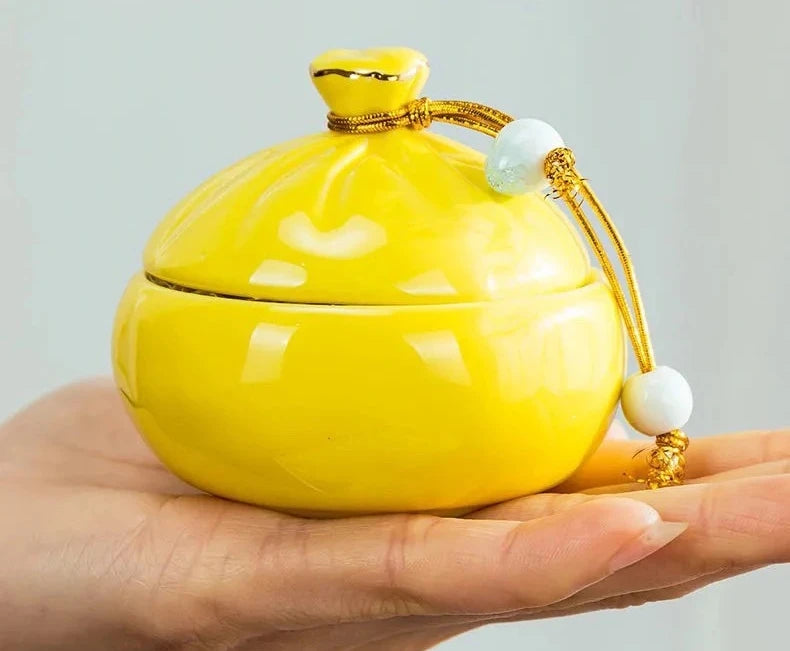 Ceramic Pet Urns Cremation Hamster Personalized Ashes Container Cat Dog Funeral Burial Coffin Relics Deceased Pet Souvenir