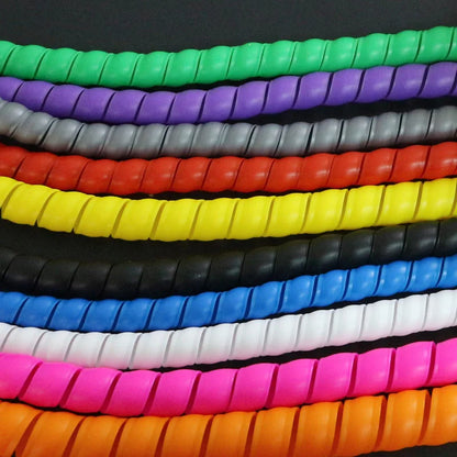 2M 8/10/12/14/16 Neue Spirale Wraping Bands Schlauch Rohr Flammschutzmittel Kabel Schutzhülle Wicklung Rohr Draht