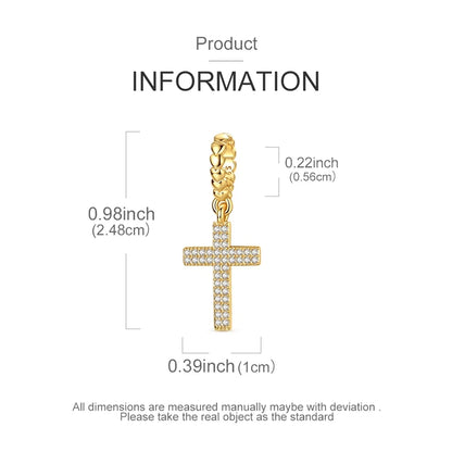 925 Silber Charms Perlen Goldenes Kreuz Krone Wal Schmetterling Anhänger Fit Original Armband Halskette Frauen Schmuck DIY Geschenke