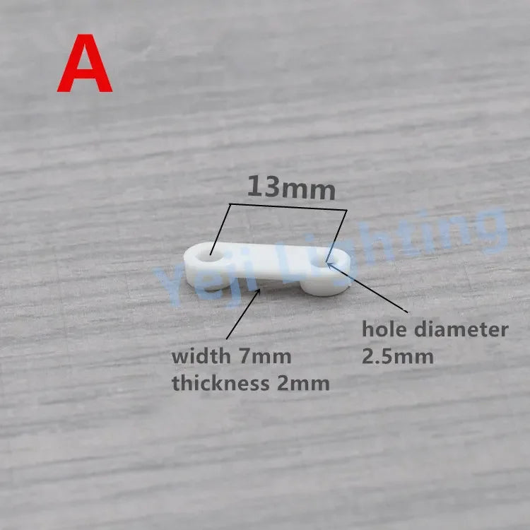 Kunststoff kabel griff Draht verschraubungen elektrische Drähte fester Clip für Kronleuchter LED-Lampe Pendel leuchte gebogene Lampen fassung Kabel klemmen