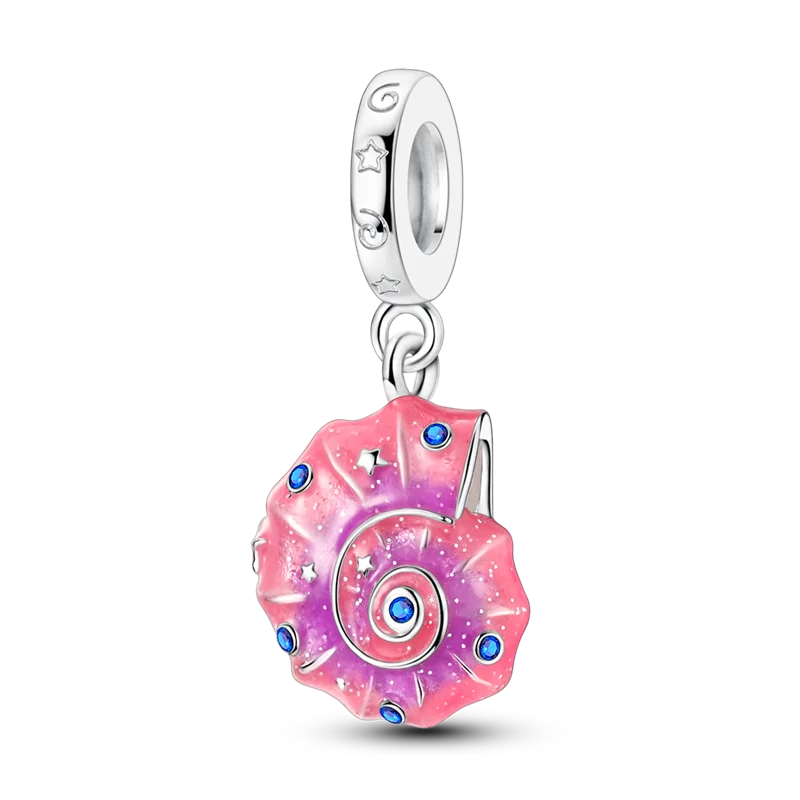 Original-Charm-Perle aus 925er-Sterlingsilber mit eingelegtem Zirkonium, Schleife, Liebesherz, Ballon-Anhänger, passend für Armbänder, DIY-Schmuckmarkierung