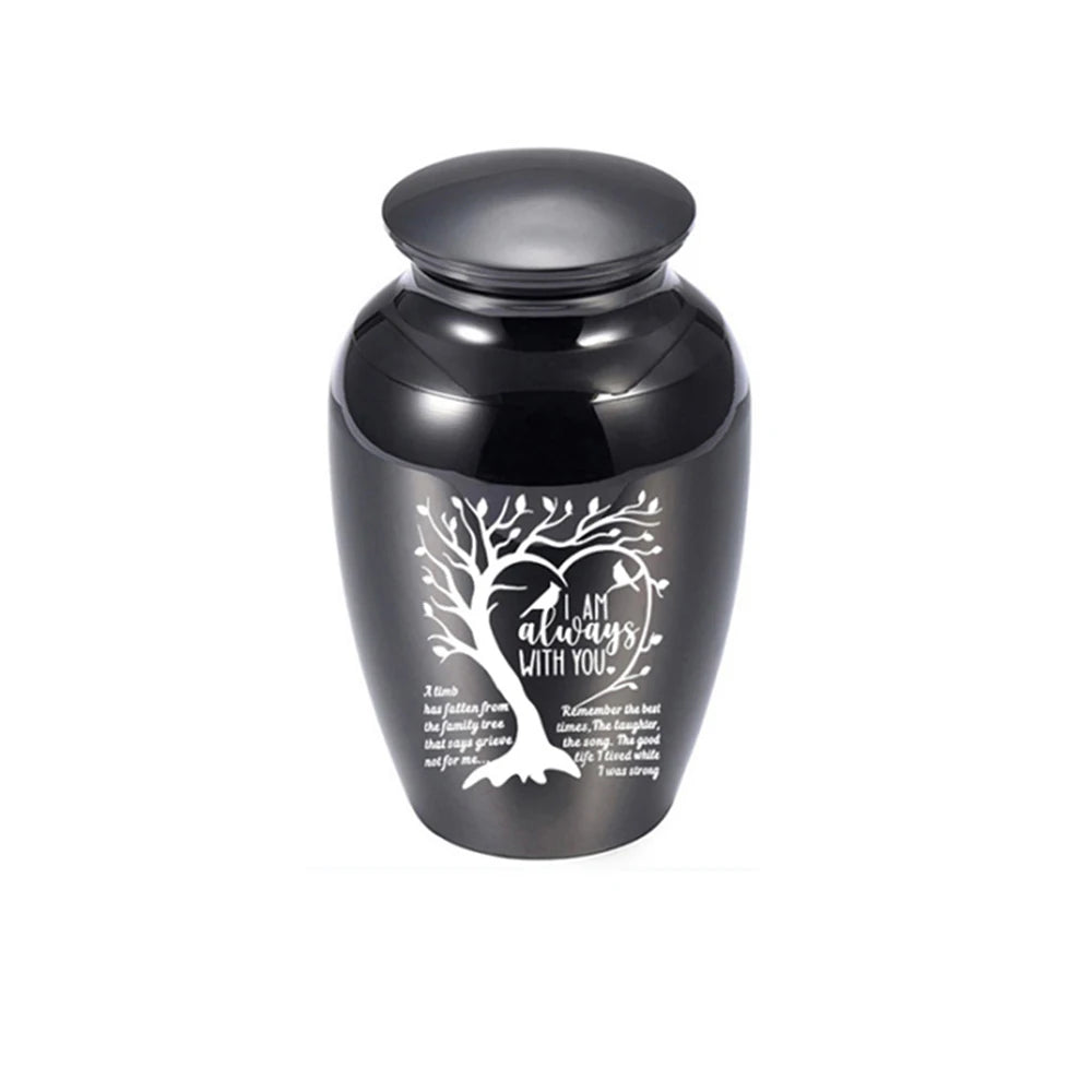 Small urns for human ashes, keepsake urns for ashes, tree of life, cremation urns for mom, dad, small burial urn, memorial urns