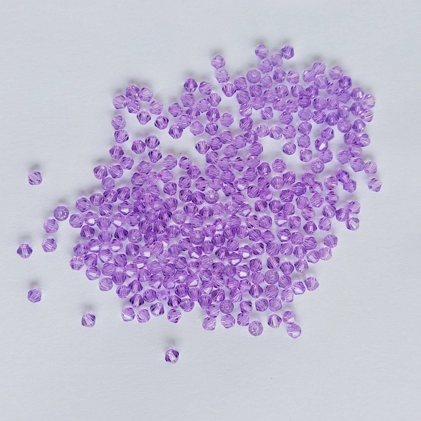 100pcs 4mm glänzende facettierte österreich Kristall perlen Bicone Perlen lose Spacer Perlen für Schmuck machen DIY Armband Halskette Anhänger