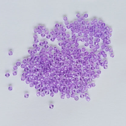 100pcs 4mm glänzende facettierte österreich Kristall perlen Bicone Perlen lose Spacer Perlen für Schmuck machen DIY Armband Halskette Anhänger