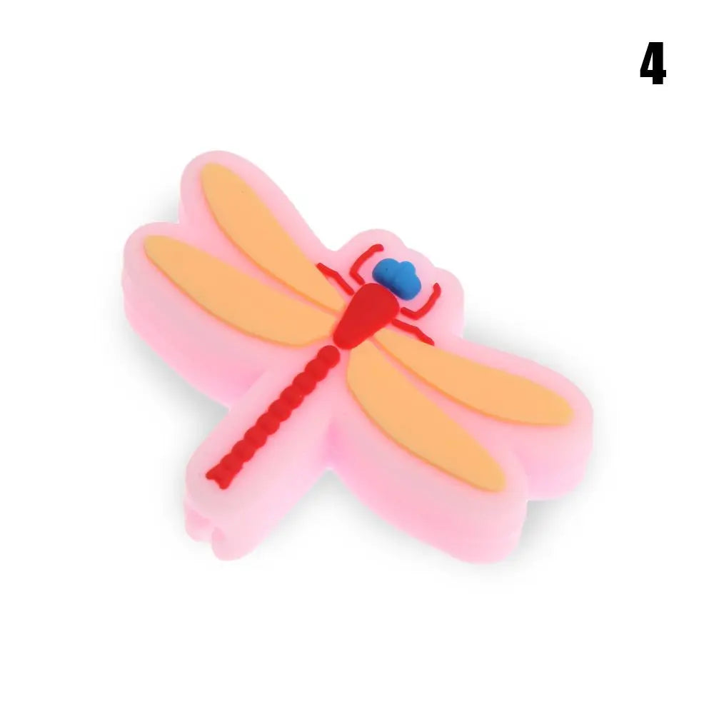 Silikon Fall Daten Linie Abdeckung Insekt Form Draht Schnur Protector Tier Verdrahtete Kopfhörer USB Ladegerät Kabel Protektoren