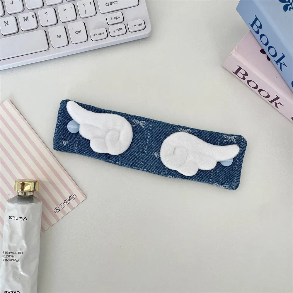 Stoff-Kabel-Organizer-Clip, süß, kausal, tragbar, Kabel-WrapTie für Ladegerät, Kopfhörer, USB-Kabel-Organizer, Reisen, unverzichtbar