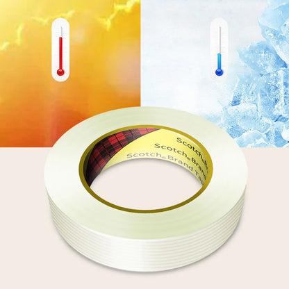 3M 8934 Faserband Transparentes Hochhaftendes Klebeband Glasfasergewebe Spurloses Selbstklebendes Faserband