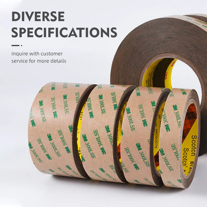 3M 9495LE doppelseitiges Klebeband 300LSE transparentes PET-Klebeband, stanzbares, elektronisches, wasserdichtes 3M-Klebeband für hohe Temperaturen