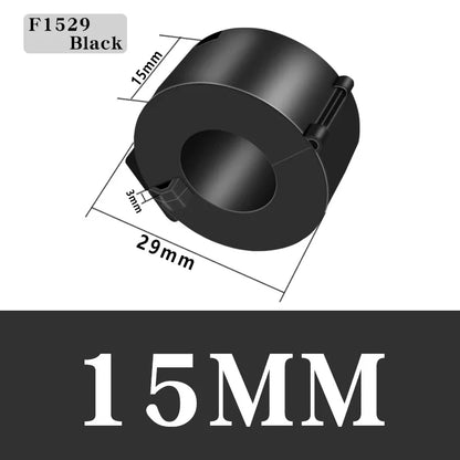 20/100PCS Ferritkern EMI Rauschunterdrücker 3,5-15mm Snap On Anti-Interferenz Schwarz RFI Filter für Kabel EMC Abschirmfilter