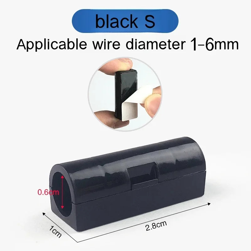 16/20 stücke Selbstklebende Kabel Organizer Clip Snap Drop Draht Halter Kabel Management Kabel Feste Klemme home Office verkabelung Zubehör