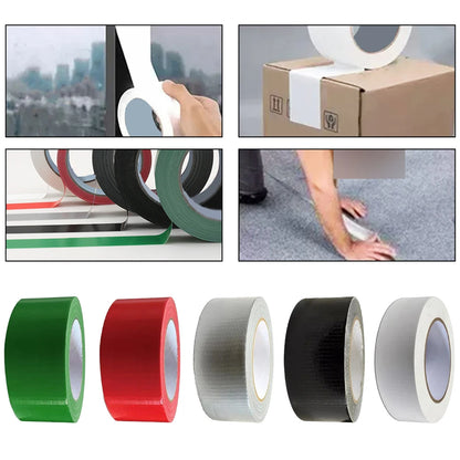 Super klebriges Tuch, Klebeband, Teppichbindung, Boden, wasserdicht, robust, industrielles Klebeband, Reparaturbündel, 50 mm x 50 m