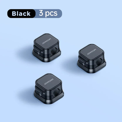 Joyroom 3/6/12PCS Magnetische Kabel Organizer Klebstoff Telefon Kabel Clip Desktop Kabel Draht Kabel Halter für Büro Schreibtisch Management