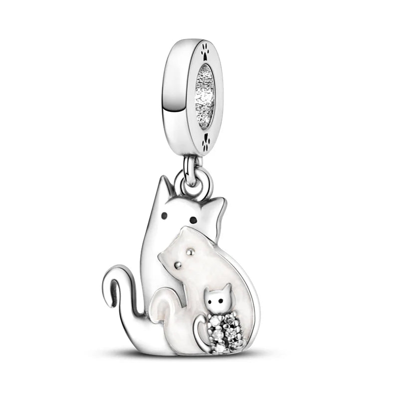 Charms aus 925er-Sterlingsilber, Flugzeug, Reisepass, Elefant, Perlenanhänger, passend für Original-Armbänder, für Frauen, Geburtstag, Modeschmuck, Geschenk