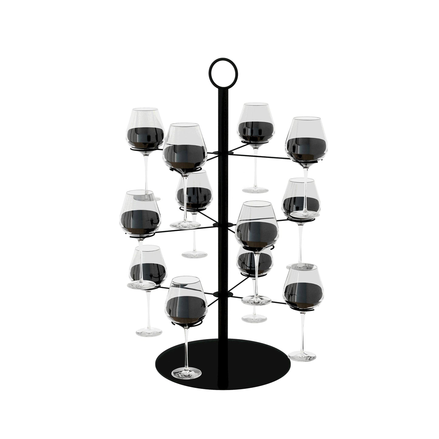 Cocktail Baum Ständer Weinglas Display Getränke für Champagner Cocktails Martini Cocktail Weinglas Halter Bar Bankett Party