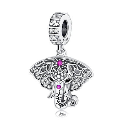 Tier-Serie, 925er-Sterlingsilber, Giraffe, Kamel, Gans, Orang-Utan, Affe, Siegel-Charm, passend für DIY-Armbänder, Halsketten, edler Schmuck, Geschenke