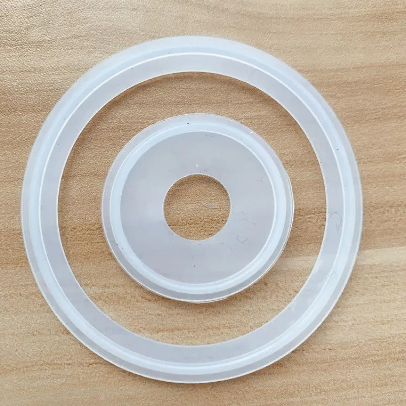 1PCS Fit 19mm-Rohr X 219mm O/D Sanitär Tri Clamp Ferrule Silikon Dichtung streifen Dichtung Ring Unterlegscheibe Für Homebrew Dairy Produkt