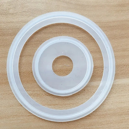 1PCS Fit 19mm-Rohr X 219mm O/D Sanitär Tri Clamp Ferrule Silikon Dichtung streifen Dichtung Ring Unterlegscheibe Für Homebrew Dairy Produkt