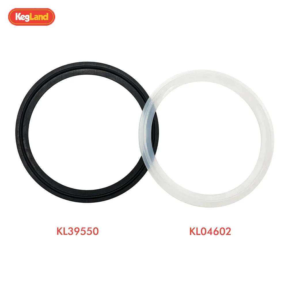 KegLand 4-Zoll TC Perlenförmige Dichtung Silikon EPDM O-Ring Dichtung für Heimbrauen und Barbedarf