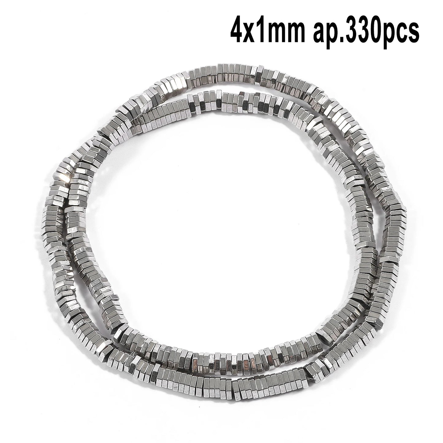 Großhandel AAA Rhodium Hämatit Perlen Charms Herz Stern Rohr Facettierte Runde Unregelmäßige Geometrische Form Perlen Für Schmuck Machen