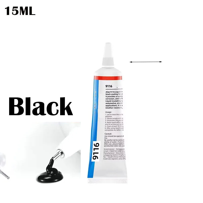 Flüssiges Isolierband – wasserdichte Isolier-Dichtmittelpaste für schnelle Reparatur, UV-Schutz, Heimdraht- und Kabelpflege