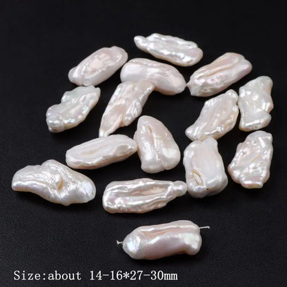 Unregelmäßige Natürliche Perle Perlen Charms Kreuz Runde Barocke Perle Lose Perlen Für Schmuck Machen DIY Anhänger Armband Ohrringe