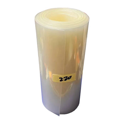1 kg transparenter PVC-isolierender Schrumpfschlauch 18650/21700/26650/32650 Lithiumbatterie Schrumpfschlauch Schrumpffolie